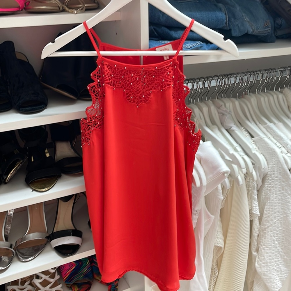 Orange tank cami
